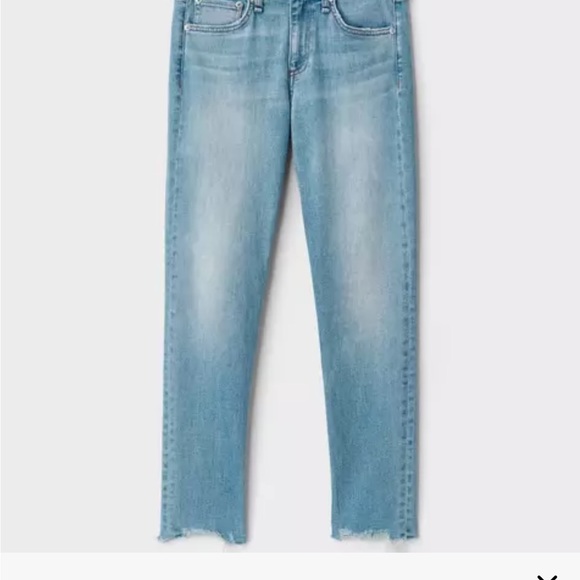 NWT rag & bone Cate Mid-Rise Skinny Harper Slim Fit Ankle Jean MSRP$225 Size 25 - Picture 5 of 11
